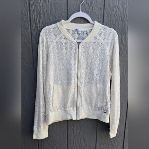 Volcom Lace Zip Up Jacket